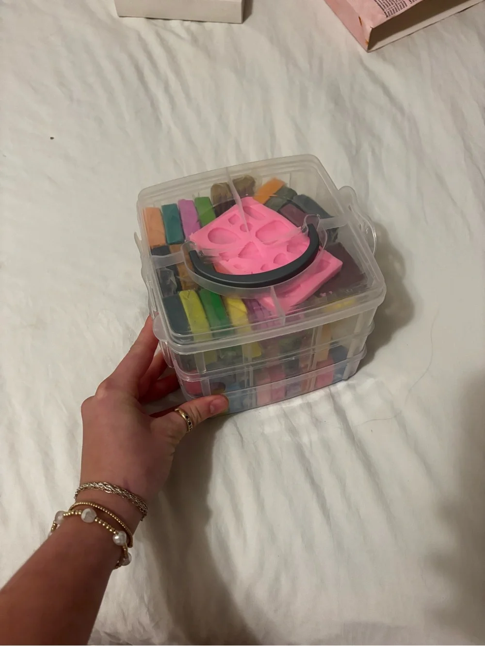 Polymer Clay Assortment Craft Kit with Storage Case - Multicolor